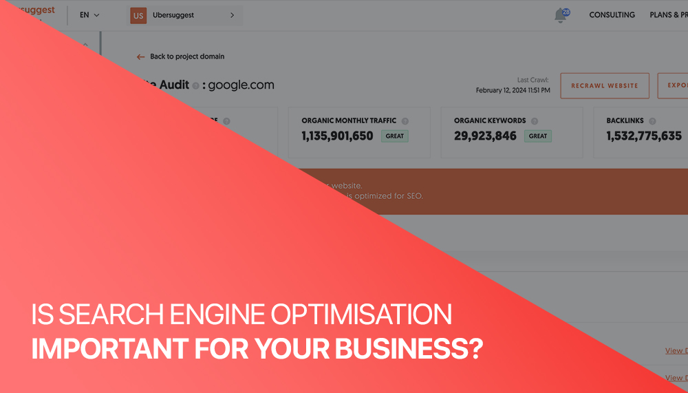 Is search engine optimisation important?